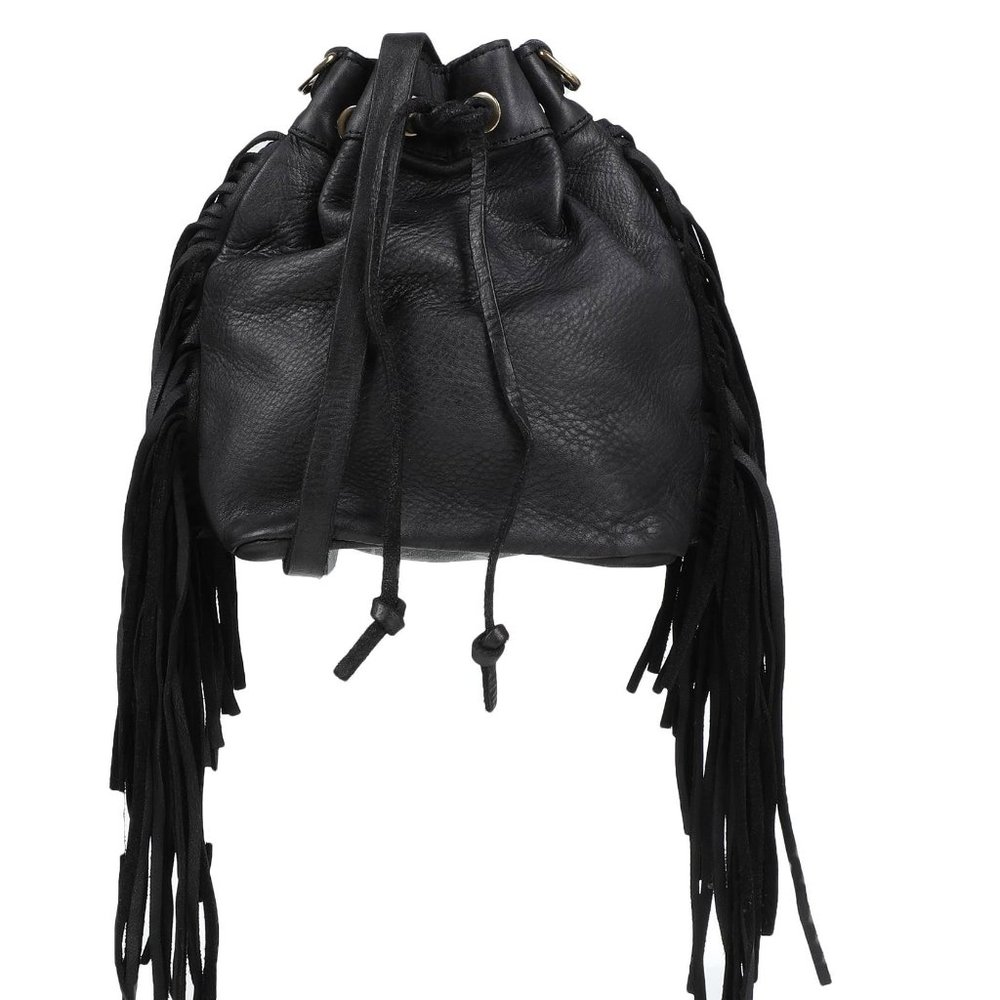 NWT Caterina Lucchi Campomaggi Artisans 60's Vibe Boho Fringe Bag